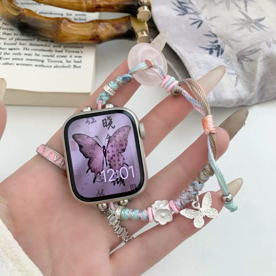 Apple watch strap(peaceful pink)