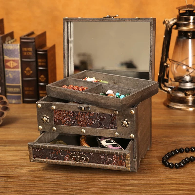 Retro style dressing box