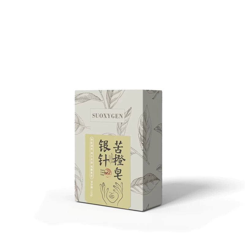 Silver Needle Bitter Orange Soap(Remove oil and acne)