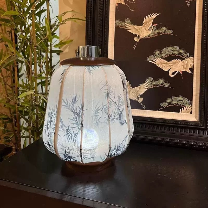 Chinese retro bedside lamp