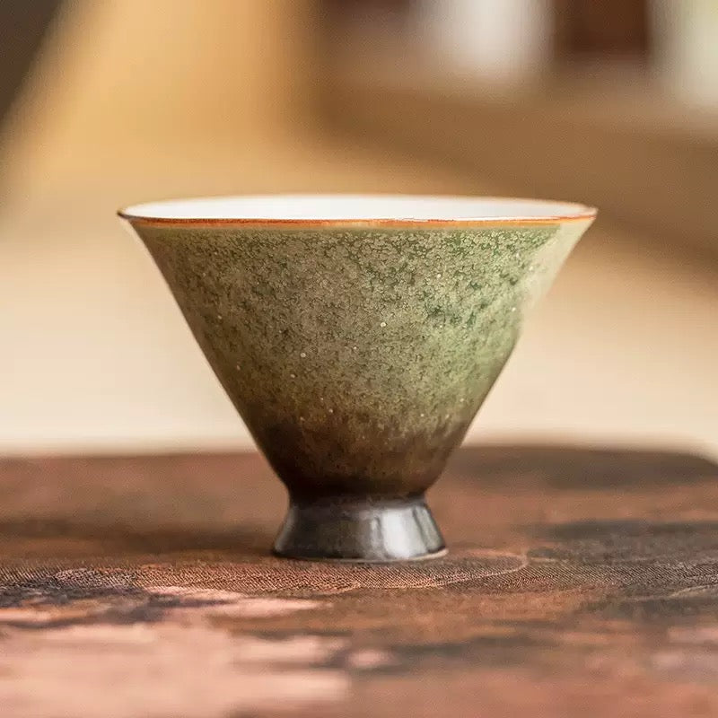 Green Starry Sky Ceramic Mug