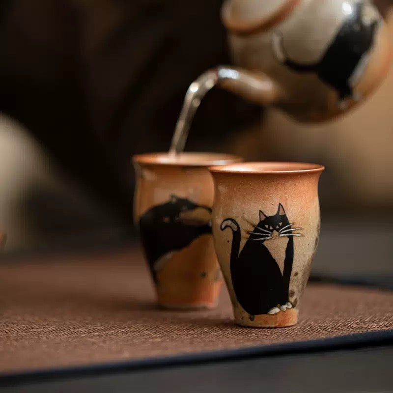 Vintage Wildcat Ceramic Mug