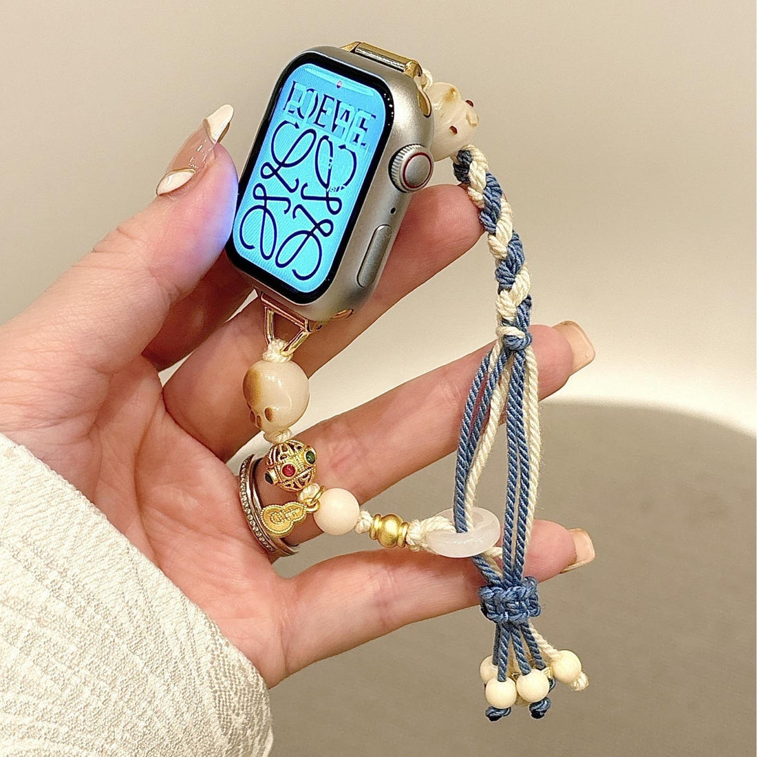 Apple watch strap(lucky cat cat paw)