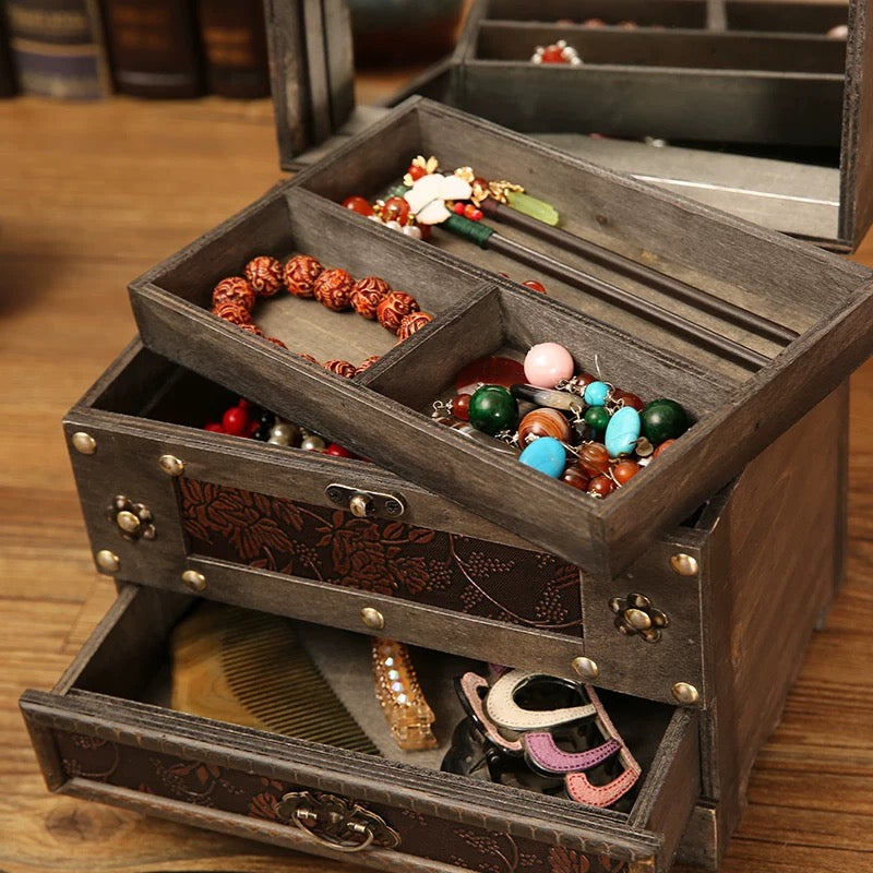 Retro style dressing box