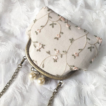 Vintage pearl bag