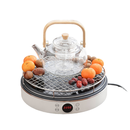 Electric ceramic stove for roasting tea