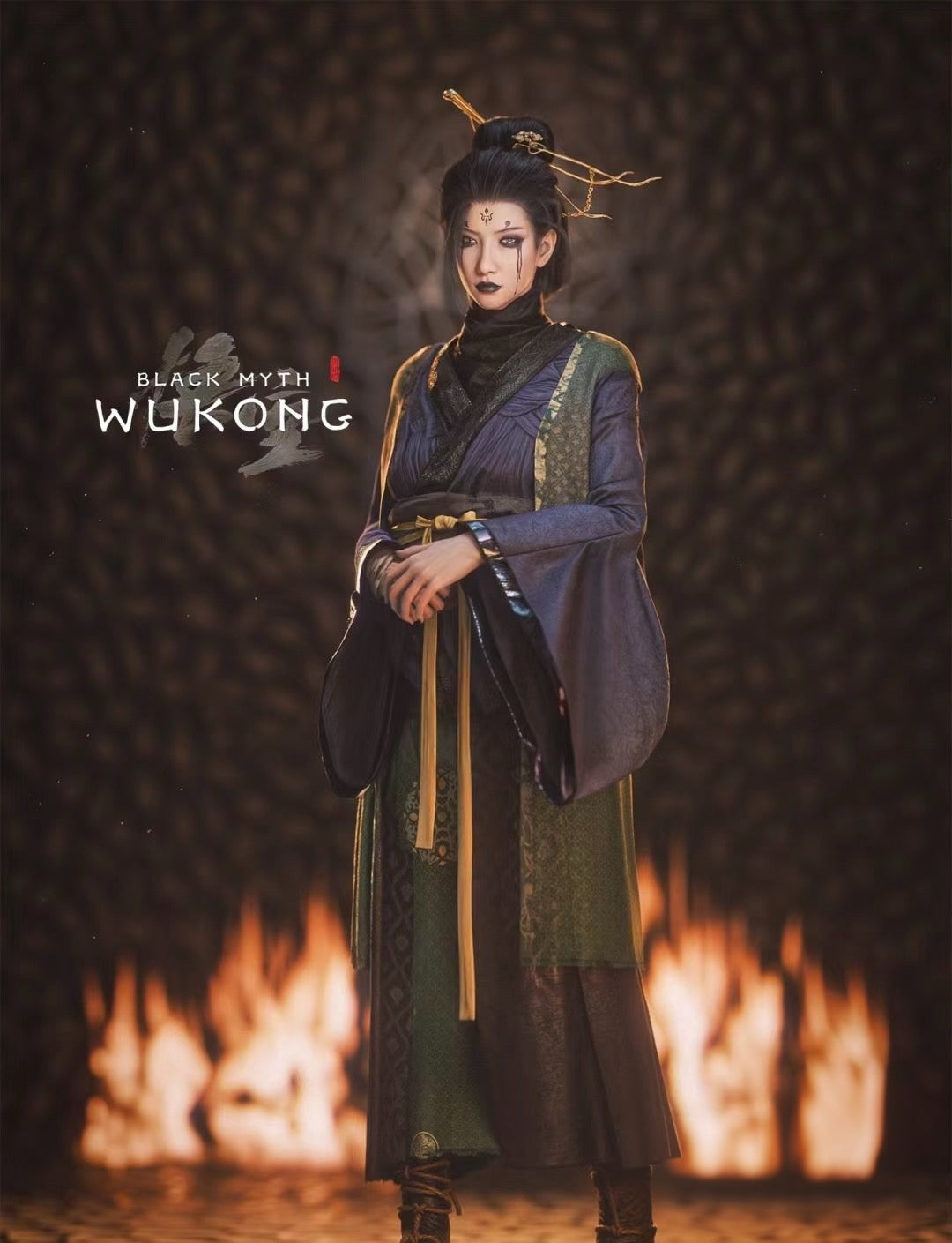 Black Myth Wukong Spider Spirit Fourth Sister cosplay costume