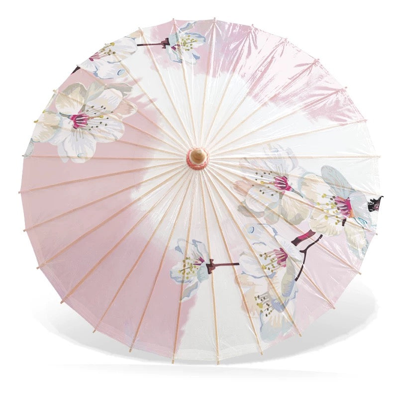 Retro rainproof and sunscreen oil paper umbrella