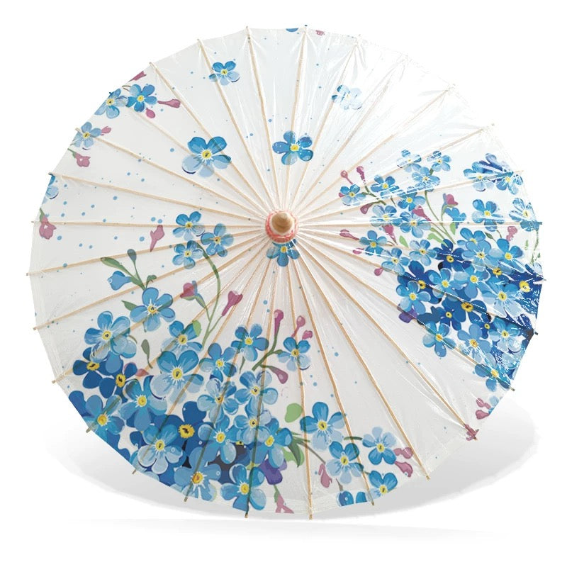 Retro rainproof and sunscreen oil paper umbrella