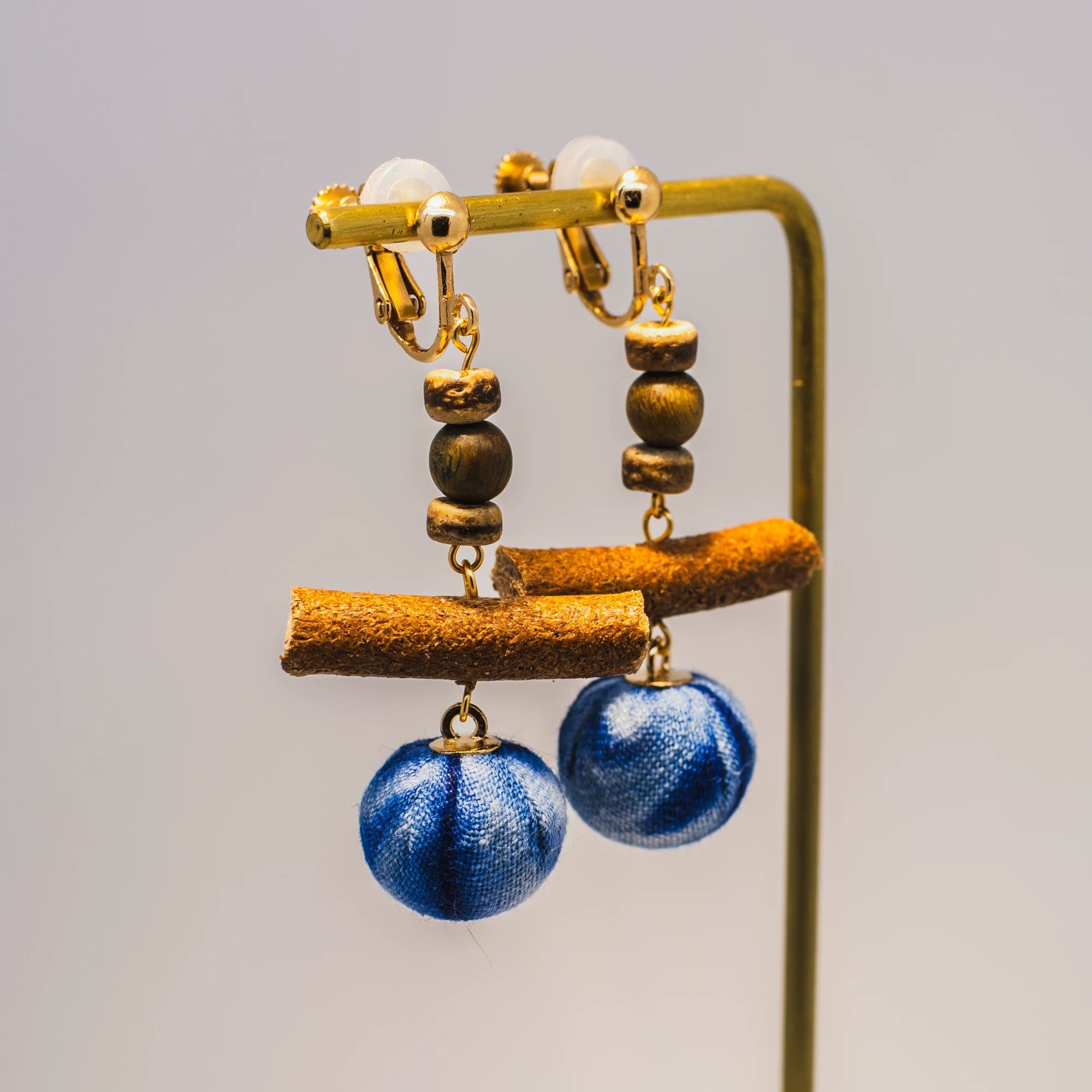 Chinese tie-dye earrings