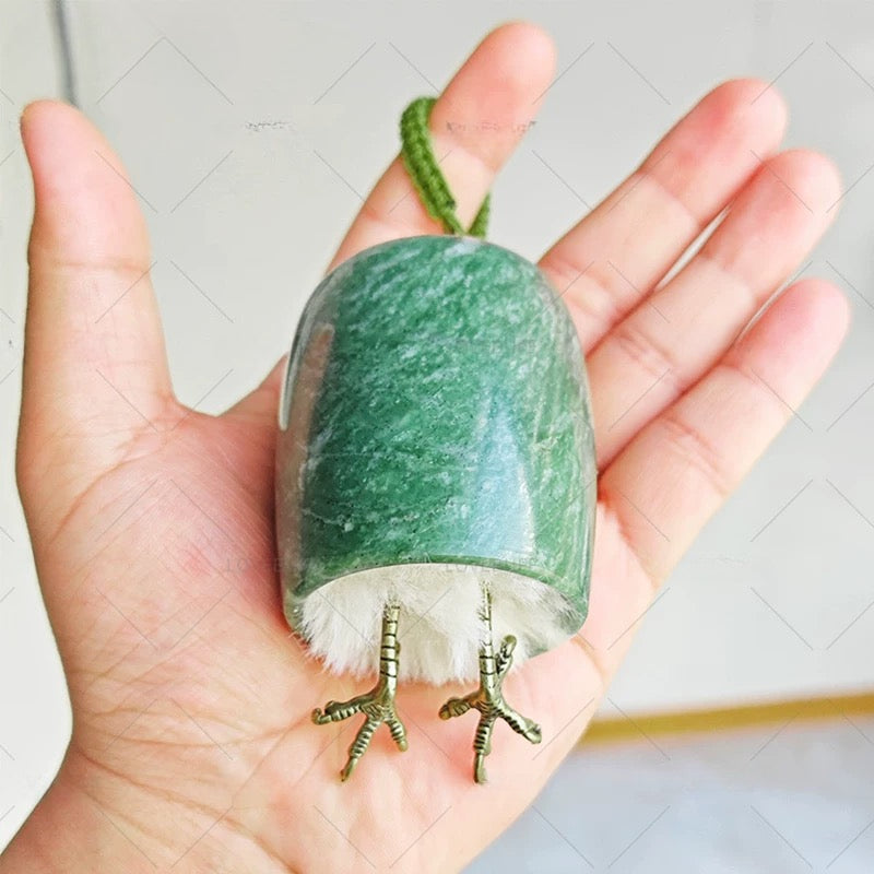 WhereWindsMeet Jade Cup Bird Pendant