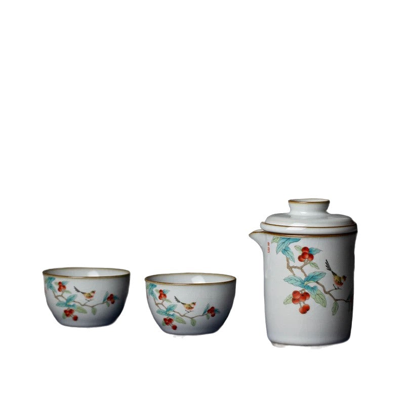 Ru Kiln Travel Tea Set