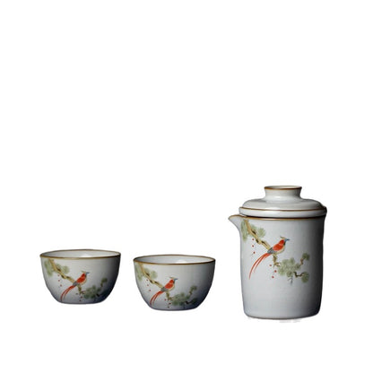 Ru Kiln Travel Tea Set