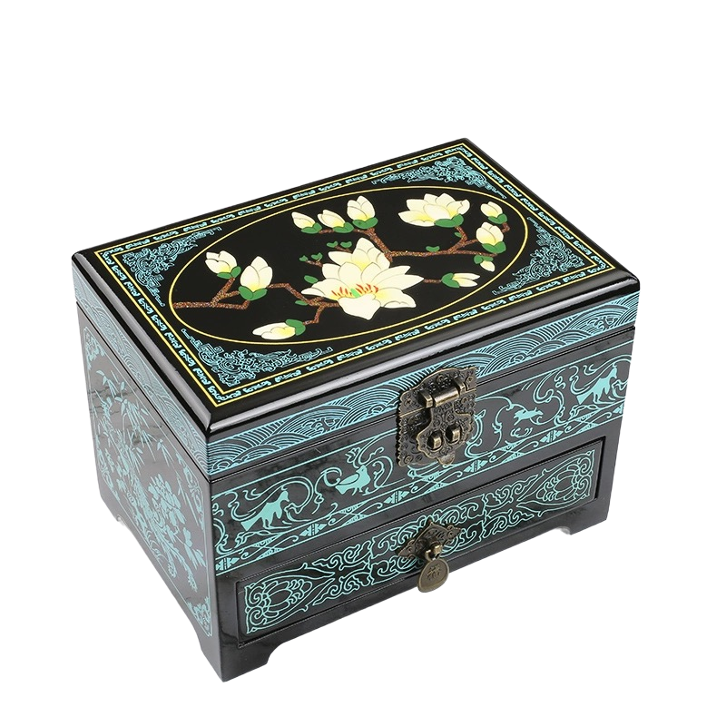 Porcelain jewelry box